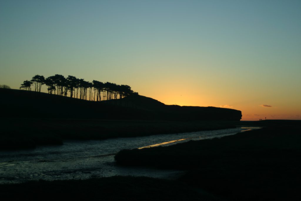 View of Otter Head in Budeigh Salterton