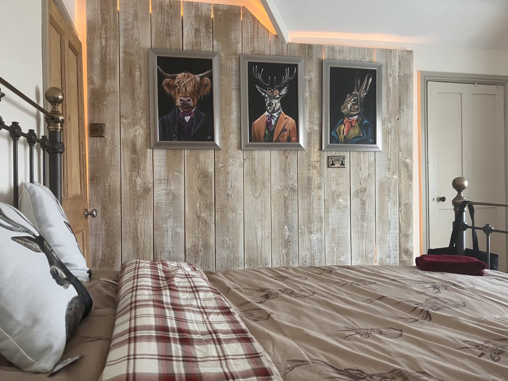 Luxury Bedroom with views over the Otter Estuary